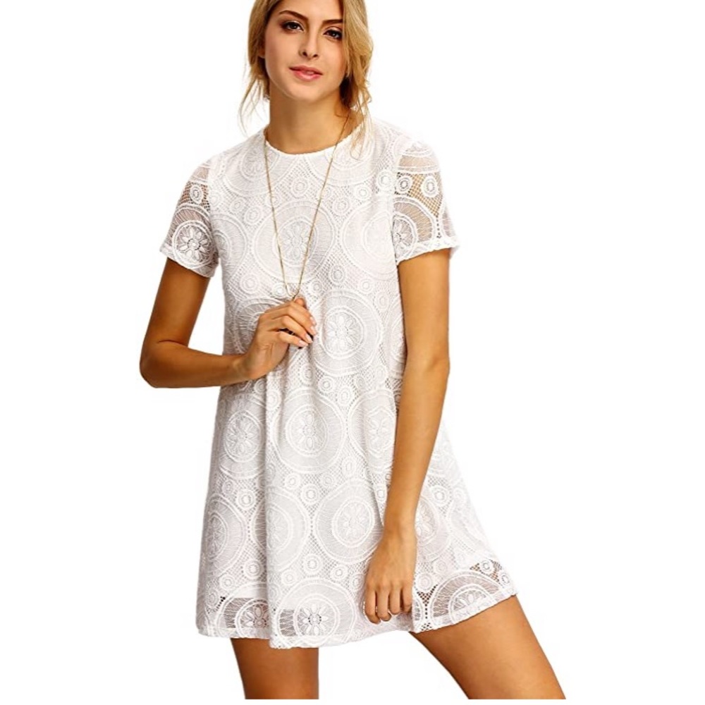 White dress
